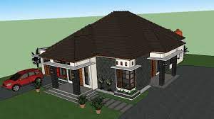 Desain rumah 1 lantai 4 kamar tidur desain rumah 1 lantai 4 kamar tidur lainnya adalah dengan menggunakan banyak sekat anatar ruangan satu dengan yang lain sebenarnya ini selera dari anda si pemilik rumah jika anda memang memerlukan banyak sekat sebagai pembatas untuk privasi. Rumah Minimalis Elegan Luas 14x16 Meter 4 Kamar Tidur Permintaan Bg Jamuhar Youtube
