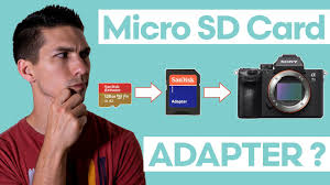 Lay the microsd card to sd card adapter face up on a flat surface. Can I Use A Micro Sd Card With Adapter In My Dslr Camera Youtube