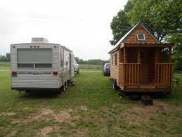 Tiny House Vs Rv Trailer Side By Side Tiny House Trailer Tiny House Design Building A Tiny House
