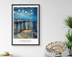 Van gogh sold only one painting during his lifetime, the red vineyard. Van Gogh Bedroom Etsy