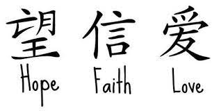 Love faith tattoos designs hope faith n stars tattoo design. Chinese Symbol Tattoos Chinese Writing Tattoos Chinese Symbols