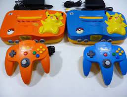 N64 pokemon special edition console blue and yellow + controller. Nintendo 64 N64 Pokemon Pikachu Console Orange Blue Choice Japanese Only Ebay In 2021 Nintendo 64 Nintendo 64 Console Pokemon
