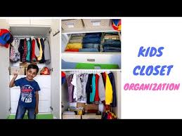 10 ideas for organizing kids closets. Kids Closet Organization Tips To Organize Kids Wardrobe Youtube