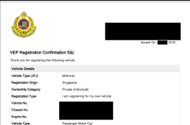 A confirmation letter is written as a response to either formal or informal events. How To Register Collect And Use Malaysia Vehicle Entry Permit Vep Drive In Singapore