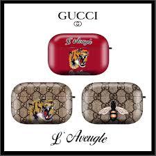 Italy Gucci Gg L Aveugle Protective Cover Case For Apple Airpods Pro Airpods 1 2 In 2020 Gucci Protective Cases Apple Airpods 2