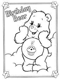 Every bear had it's own unique colour and there was even a rainbow care bear! Care Bear And Rainbow Coloring Page Free Printable Coloring Pages For Kids