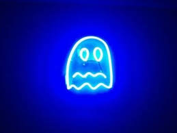 Neon blue aesthetic | tumblr. Image About Vintage In Neon By Lux On We Heart It