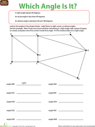 They will be asked to label the vertex and sides of angles and name all angles with a given vetex. Label The Angle Worksheet Education Com