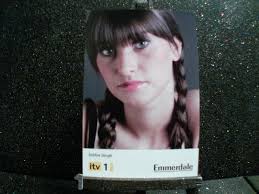 ROXANNE PALLETT (JO Stiles) Emmerdale Original Cast Card Tv Actress Model  Singer £12.92