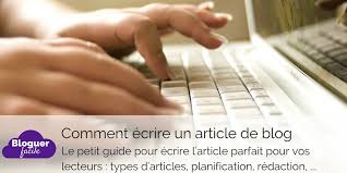La liste des 8 sites pour trouver des commandes. Comment Ecrire Un Article Parfait Pour Vos Lecteurs