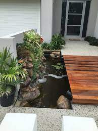 Water Feature Front Door Garden Pond Design Yard Water Fountains Backyard Water Feature