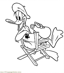 Daffy Duck Film Director Coloring Pages Netart Di 2020