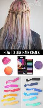 Use a degreasing shampoo if you can. How To Use Hair Chalk Hair Romance