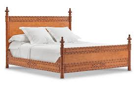 Bunny Williams Home Bamboo Bed Natural One Kings Lane Currant platform bed queen or king by greenington bamboo furniture.