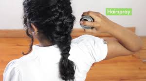 Take a very small section near your hair line and divide it into three, then begin braiding. 3 Ways To Braid Curly Hair Wikihow