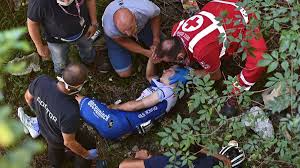 Explore tweets of remco evenepoel @evenepoelremco on twitter. Lombardei Rundfahrt Remco Evenepoel Nach Sturz Auf Dem Weg Der Besserung
