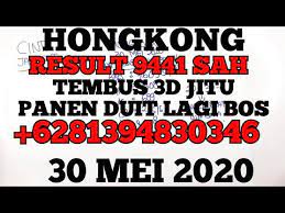 Result 9441sah Prediksi Hk Malam Ini 30 Mei 2020 Bocoran Togel Sabtu Jitu Youtube