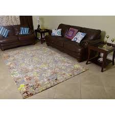 Great colors and the perfect size for at the base of our king bed :heart: Wool Viscose Area Rug 6x9 Ft Hand Tufted Beige Base With Multi Color Floral Design By Mystiquedecors Rich Contemporary Style Carpet Living Room Bedroom Dining Rugs Walmart Com Walmart Com