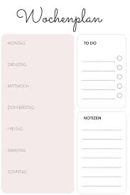 Diese Wochenplan Vorlage Im Pdf Format Und Weitere Kostenlose Bastelvorlagen Zum Ausdrucken Fi Wochenplan Vorlage Planer Vorlagen Bastelvorlagen Zum Ausdrucken