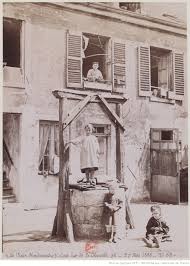 Cour Rue De La Chapelle 98 Mfilm G 119130 Vieux Paris Montmartre Photographie