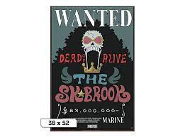 Maybe you would like to learn more about one of these? Vertical Poster With Soul King Brook 39 S Wanted Poster 83 000 000 Beli From One Piece Anime Series Brooks One Piece One Piece Drawing Manga Anime One Piece