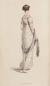 Ackermann S July 1812 Evening Dress Regency Era Fashion Fashion Plates Regency Fashion Women