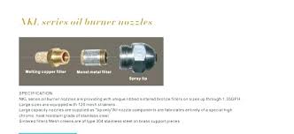 Oil Burner Nozzles Chart Beckett Nozzle Ho Szecseny Info