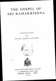 Such is the case with sri rama$rishna an (., whose iary has come to !e $nown to the worl as the gospel of sri ramakrishna in english an as sri ramakrishna kathamrita in the original #engali version. Pdf The Gospel Ramakrishna Free Download