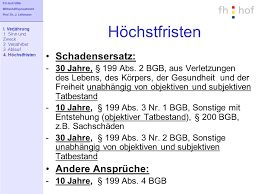 Mahne rechtzeitig und nicht erst auf den letzten drücker. 5 Kapitel Verjahrung I Verjahrung Fh Hof Vwa Ppt Video Online Herunterladen
