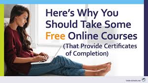 These Online Courses Let You Learn New Skills For Free With Images Online Courses With Certificates Online Degree Online Courses