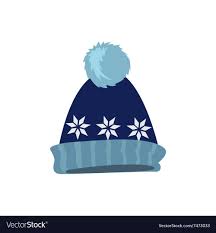 Winter Hat Icon Knitted Winter Cap Set Winter Hat Isolated Winter Hat And Cap Isolated Winter Hat Flat Icon Winter Hat Cap Winter Hats Hat Vector Winter