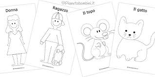 Potrai poi stampare il documento in formato pdf con la tua stampante di casa su classici fogli a4. Schede Di Pregrafismo Pianetabambini It