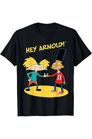 Amazon.com: Hey Arnold! Friends Group Shot Poster T-Shirt : Clothing, Shoes  & Jewelry