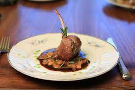 The Wandering Oltean The French Laundry Double Rib Lamb Chops With Cassoulet Of Summer Beans And Rosemary Lamb Chops Cassoulet Pretty Food