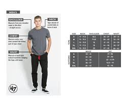 sizing chart rocketsshop