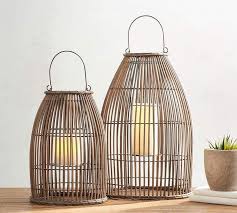 Careyes All Weather Outdoor Wicker Lantern In 2020 Outdoor Wicker Outdoor Lanterns Outdoor Hanging Lanterns