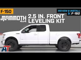2015 2019 F150 Mammoth 2 5 In Front Leveling Kit Review Install Youtube