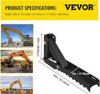 VEVOR Accesorios para el pulgar de la excavadora de ...
