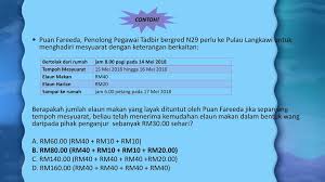 Tuntutan perjalanan semasa menjalankan tugas rasmi di dalam negeri tarikh ubahsuai: Persediaan Menghadapi Peperiksaan Bayaran Insentif Tugas Kewangan Bitk Tahun 2019 Ppt Download