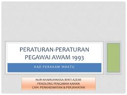 Surat pekeliling perkhidmatan ini bertujuan melaksanakan keputusan kerajaan berkaitan dengan penambahbaikan kemudahan bagi pegawai lantikan kontrak (contract of service) perkhidmatan awam negeri. Kad Perakam Waktu