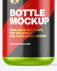Download Matte Metallic Bottle W Closed Pump Mockup In Bottle Mockups On Yellow Images Object Mockups PSD Mockup Templates