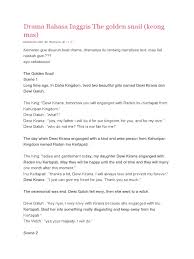 We did not find results for: Drama Bahasa Inggris The Golden Snail