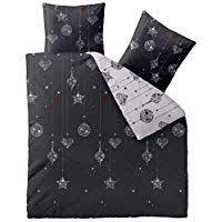 Celinatex Touchme Kalina Biber Bettwasche 200 X 220 Cm 3 Teilig Anthrazit Weiss Beige Flauschiger Bettbezug Winter Motiv 5 Biber Bettwasche Bettbezug Bettwasche