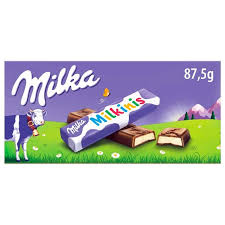 The only hitch is its preservation, especially because the general line of thought goes that since it's packaged and stored on shelves unlike dairy milk, it should last longer. Milka Milkinis Chocolate Bars 8 Pack