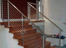 Ask this old house tom silva travels to utah to help a homeowner replace his traditional stair railing with more modern cable railing.#thisoldhouse #asktohsu. Stair Cable Railing Minimalistisch Treppen Las Vegas Von Ultra Tec