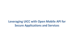 Go to settings > general, and tap about. Android Uicc Und Openmobile Api