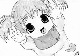 On disait dans le livre alors vous imaginez ma surprise, au levé du jour, quand une drôle de petite voix m'a réveillé. Dessin De Manga Qui Montre Une Jeune Fille Qui Saute Steemit