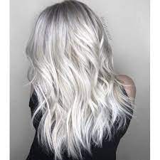 Bright Platinum Blonde Haircolor Formula Silver Blonde Hair Silver Hair Dye Ice Blonde Hair