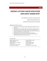 Daya tahan otot dinamik terbahagi kepada dua iaitu isotonik dan isokinetik. Pdf Kaedah Latihan Umum Kekuatan Dan Daya Tahan Otot