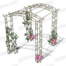 kiosque tonnelle en fer 4 pieds 4 50m2 arche jardin tonnelle kiosque jardin